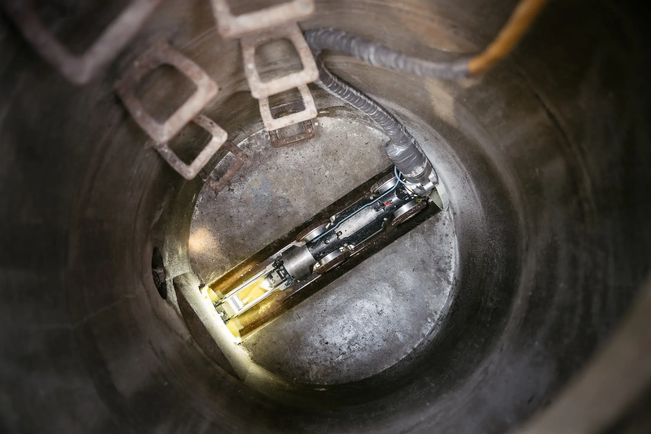 Roboter-Technik für die Kanalsanierung Roboter-Technik für die Kanalsanierung